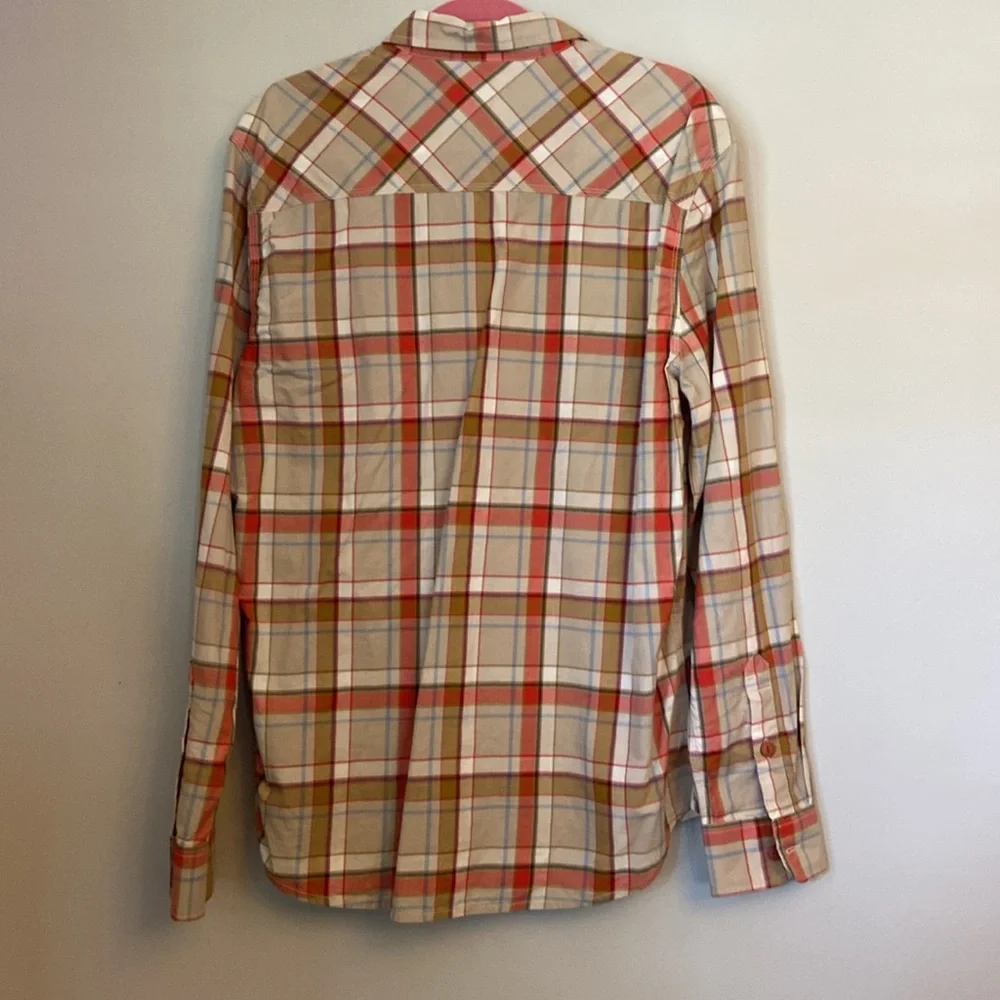 True Religion Plaid Long Sleeve  Button Up Shirt men’s size Large
